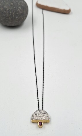 Silver necklace