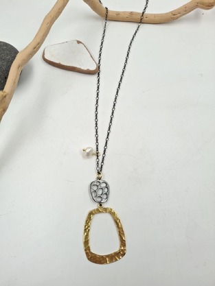 Silver necklace