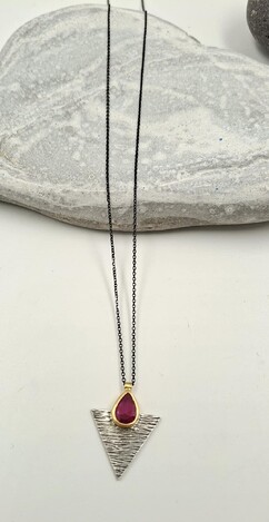 Silver necklace