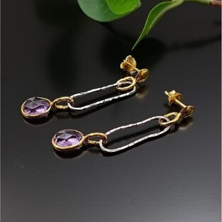 Silver earrings