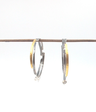 Silver earrings