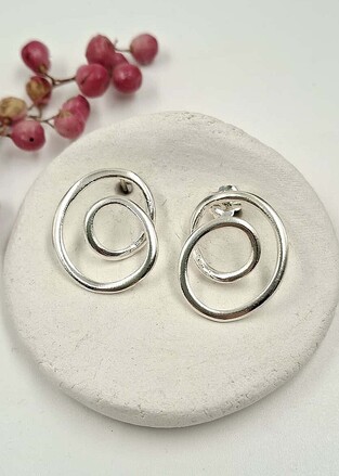 Σκουλαρίκια ασημένια