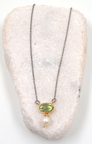Silver necklace