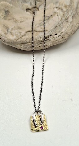 Silver necklace