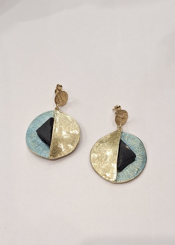 Σκουλαρίκια ορειχάλκινα