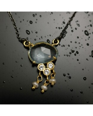 Silver necklace