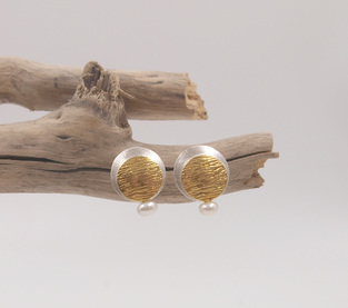 Silver earrings