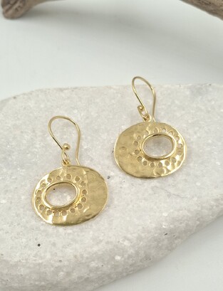 Silver earrings