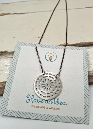 Silver necklace