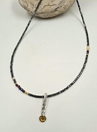 Silver necklace