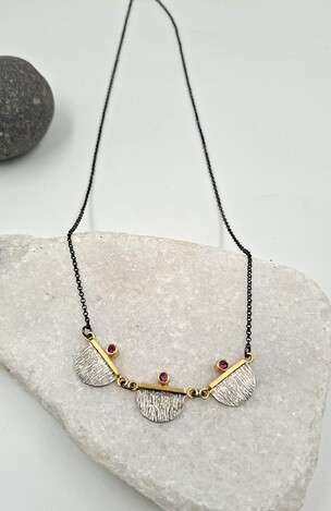 Silver necklace