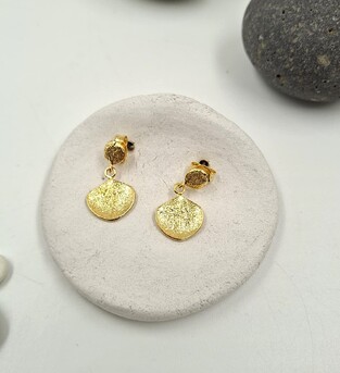 Silver earrings