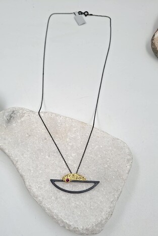 Silver necklace