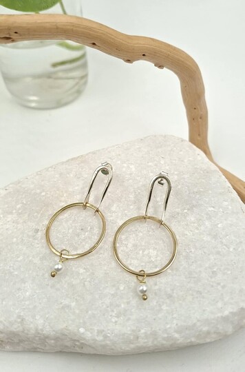 Bronze Earrings