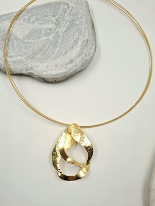 Brass necklace