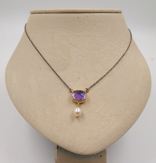 Silver necklace
