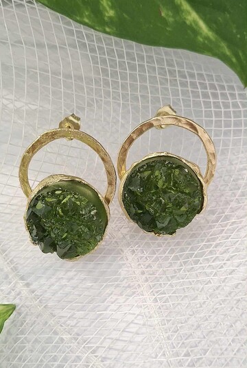 Σκουλαρίκια ορειχάλκινα