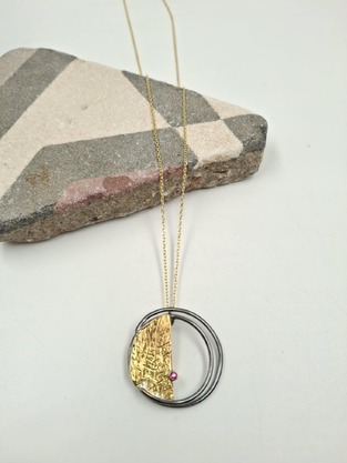 Silver necklace
