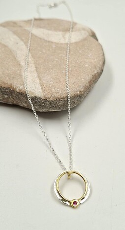 Silver necklace