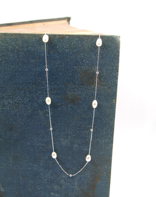 Silver necklace