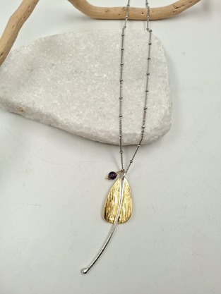 Silver necklace