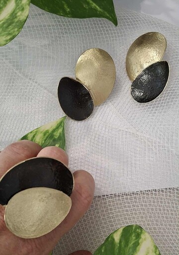 Σκουλαρίκια ορειχάλκινα