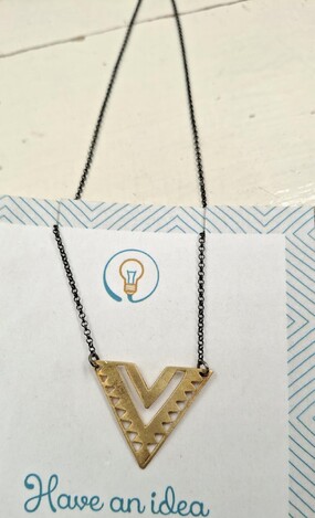 Silver necklace