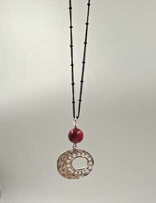 Silver necklace