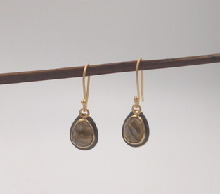 Silver earrings